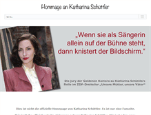 Tablet Screenshot of katharina-schuettler.de